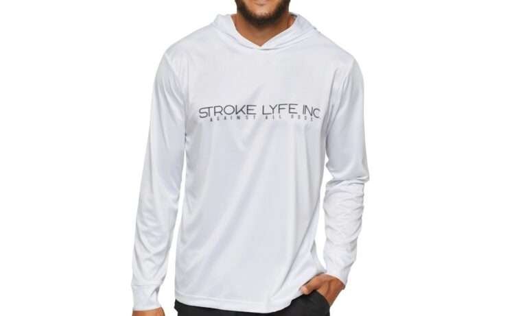 Stroke Lyfe™ Men’s Sports Warmup Hoodie – Moisture-Wicking Activewear for Recovery, Training & Comeback Culture