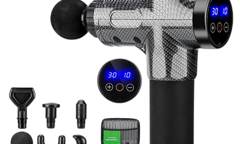 High-Frequency Massage Gun – Electric Muscle Relaxer with Portable Bag for Stroke Recovery, Pain Relief & Fitness Recovery | Stroke Lyfe™ Therapy Gear