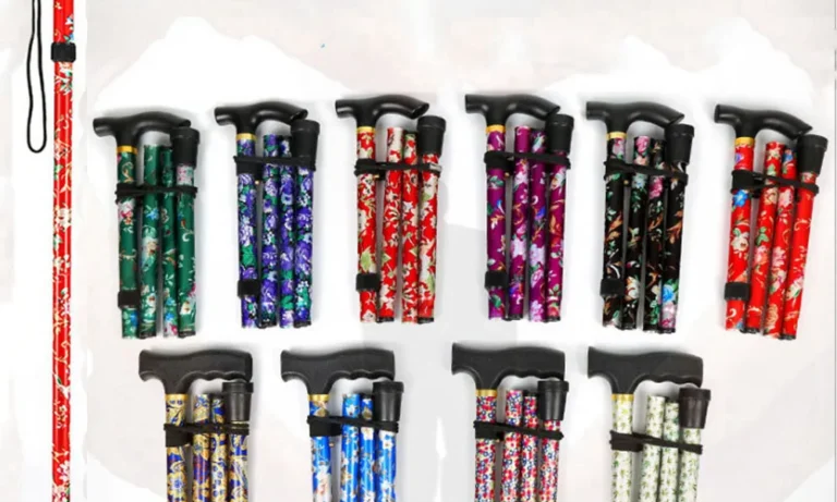 Collapsible Telescopic Trekking Poles – Adjustable Walking Sticks for Stroke Recovery, Seniors & Outdoor Mobility | Stroke Lyfe™ Mobility Gear
