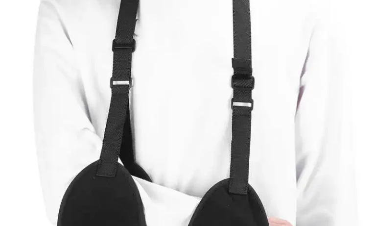Medical Arm Sling Support – Adjustable Shoulder & Forearm Brace for Stroke Recovery, Fracture Rehab & Post-Surgery Relief | Stroke Lyfe™ Mobility Tech