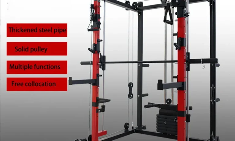 Smith Machine Power Cage – Multi-Function Squat Rack & Bench Press Trainer for Stroke Recovery, Strength Rehab & Home Gym Fitness | Stroke Lyfe™ Wellness Tech