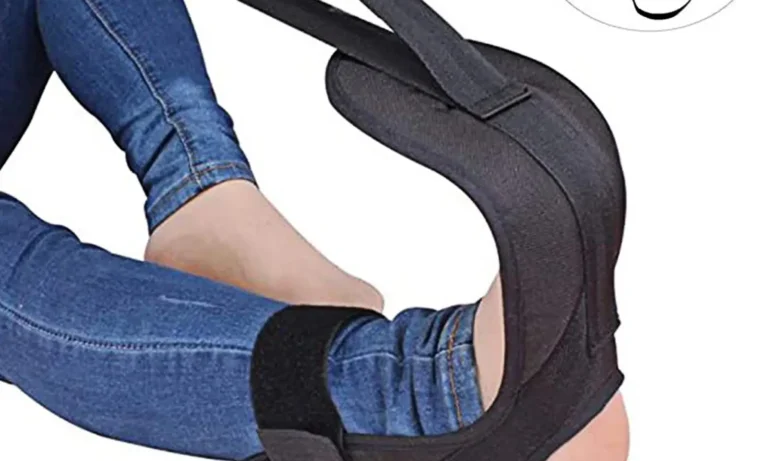 Stretching Strap with Loops – Hamstring & Leg Stretcher for Stroke Recovery, Fascia Release & Physical Therapy | Stroke Lyfe™ Therapy Gear