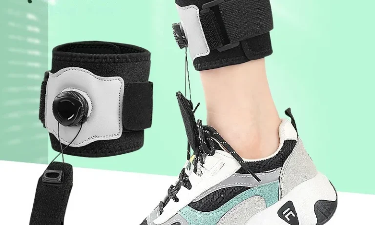 Adjustable AFO Foot Drop Brace – Knob-Controlled Orthosis for Left/Right Foot Support & Stroke Recovery Walking Aid | Stroke Lyfe™ Mobility Gear