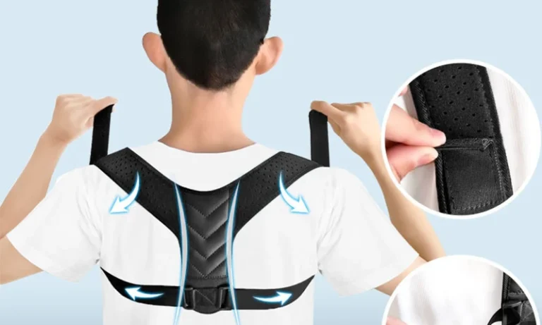 Adjustable Clavicle Posture Corrector – Upper Back & Lumbar Support Brace for Stroke Recovery & Spinal Alignment | Stroke Lyfe™ Therapy Gear