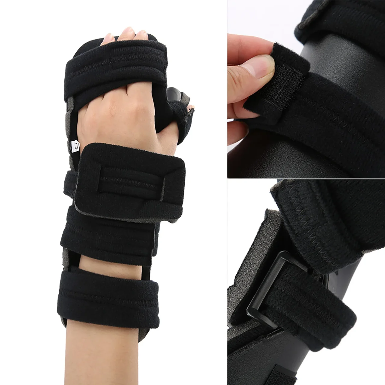 Hand Wrist Brace Fracture Fixed Finger Corrector Splint Stroke Hemiplegia Rehabilitation Training Equipment Wrist Support Brace - Image 2