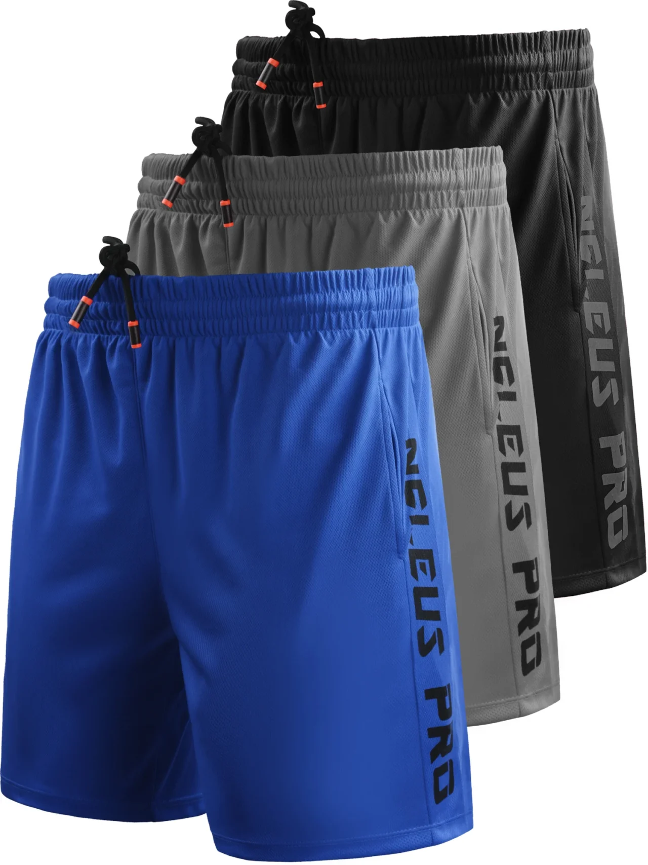 NELEUS Men's Lightweight Workout Athletic Shorts with Pockets