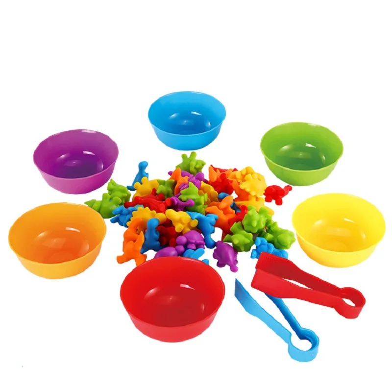 Rainbow Animal Matching Game – Montessori Sensory Puzzle for Fine Motor Skills, Color Sorting & Cognitive Growth | Stroke Lyfe™ Kids NeuroPlay - Image 5