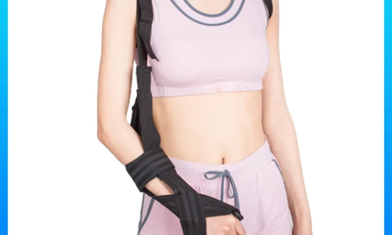 GHORTHOUD Adjustable Shoulder Brace & Arm Sling – Universal Support for Stroke Recovery, Hemiplegia, Subluxation & Dislocation Rehab | Stroke Lyfe™ Relief Series