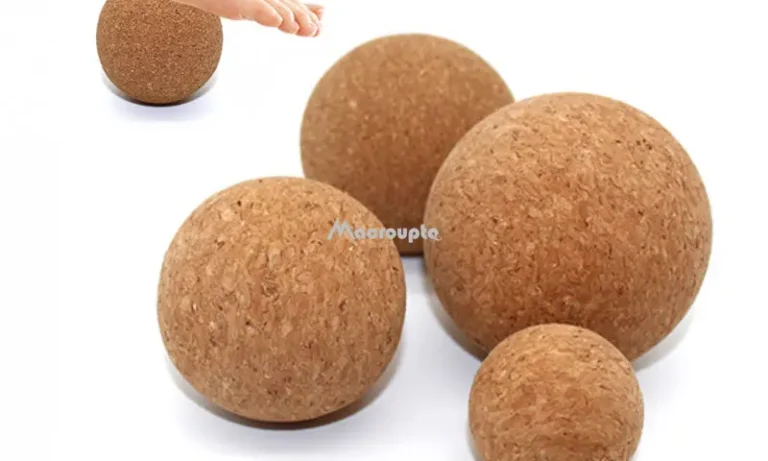 Cork Massage Ball Back Massage Foot Massager Yoga Ball Tension Release Therapy Myofascial Ball Relax Muscles Trigger Point