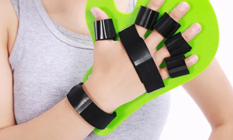 Adjustable Fingerboard Rehab Trainer – Orthotic Hand Support for Stroke Recovery, Hemiplegia & Finger Flexion Control | Stroke Lyfe™ Mobility Tech