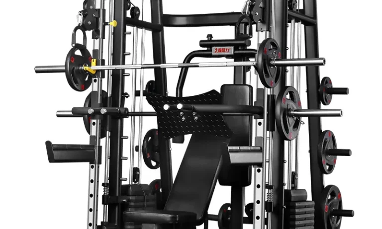 MIYAUP Smith Machine Gantry – Commercial Multi-Function Strength Trainer for Stroke Recovery, Rehab Fitness & Full-Body Conditioning | Stroke Lyfe™ Wellness Tech