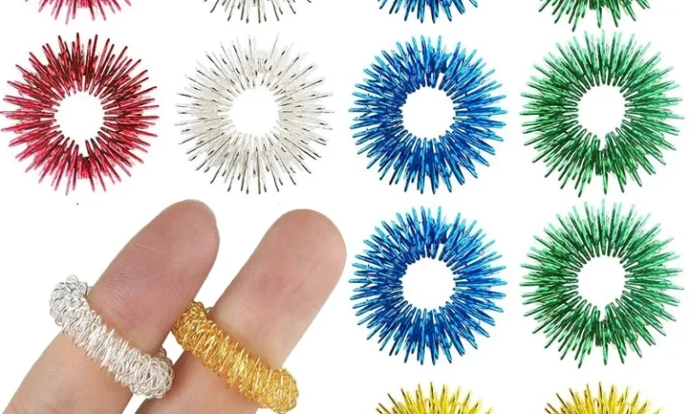 Spiky Sensory Finger Rings Fidget For Anxiety ADHD Occupational Therapy Toys Stimtoy Autism Juguetes Para El Estres Y Ansiedad