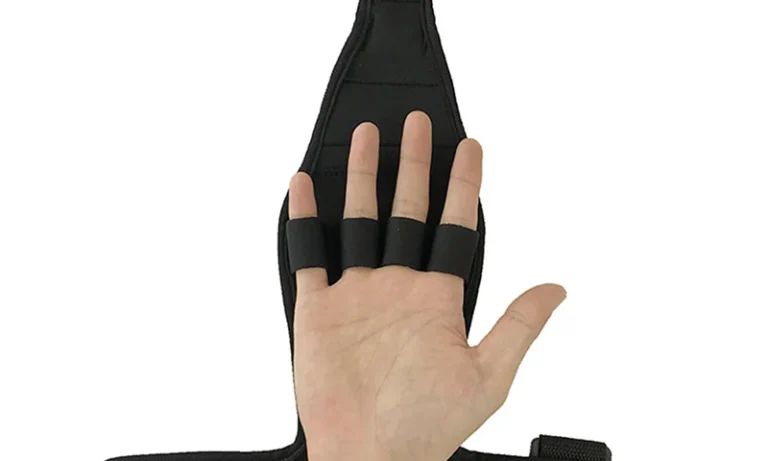 high Quality Auxiliary Fixed Gloves Rehabilitation Training Tool Hand Fist Finger Gloves For Stroke Hemiplegia Patient