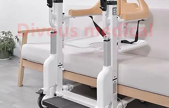 Electric Patient Transfer Lift Chair – Multi-Function Power Wheelchair for Stroke Recovery, Elderly Mobility & Car/Commode Transfers | Stroke Lyfe™ Home Assist Gear