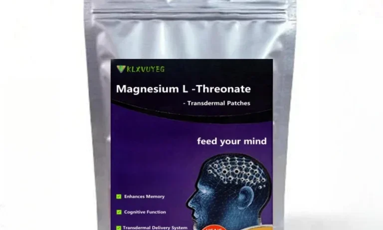 Magnesium L-Threonate + Vitamin D3 Patch – Transdermal Brain Boost for Stroke Recovery, Memory, Focus & Energy | Stroke Lyfe™ Wellness Essentials