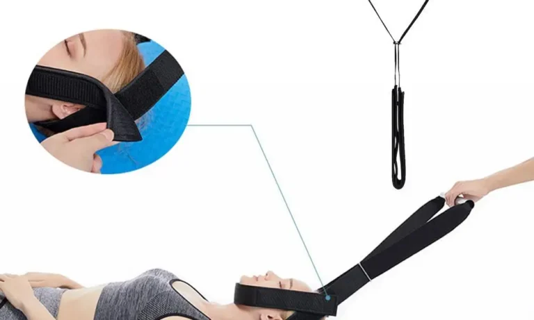 Neck Traction Harness – Cervical Spine Decompression Strap for Stroke Recovery, Posture Relief & Home Therapy | Stroke Lyfe™ Therapy Gear
