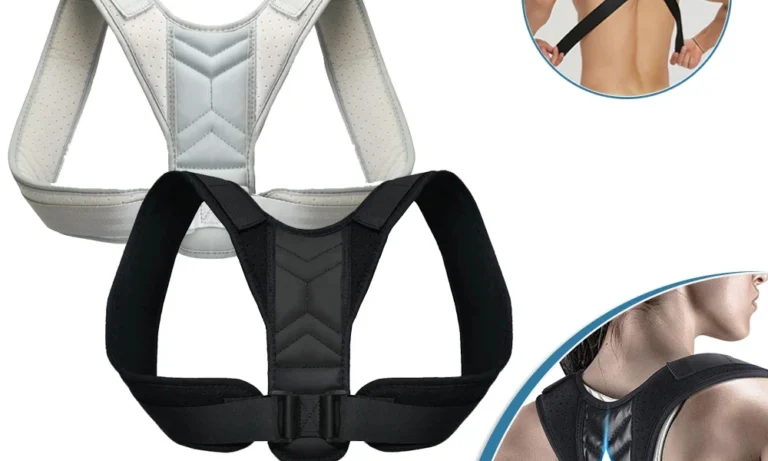 Adjustable Posture Corrector with Neck Brace – Shoulder & Lumbar Support Belt for Stroke Recovery, Home Rehab & Office Use | Stroke Lyfe™ Therapy Gear
