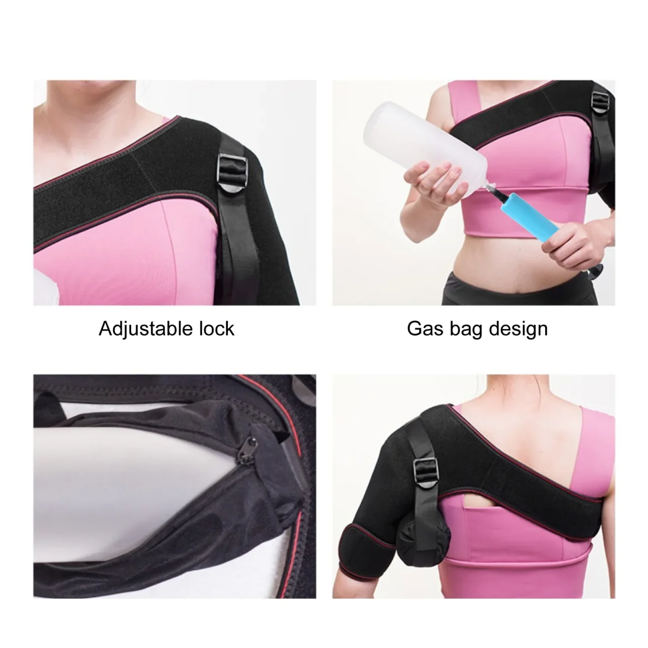 Shoulder Brace Arm Sling Stroke Hemiplegia for Shoulder Joint Fixation for Different People - Image 3