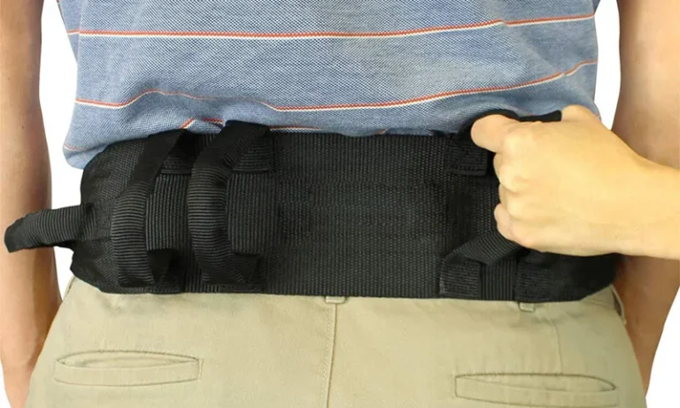 Transfer & Walking Gait Belt with Handles – Standing Assist Lift Aid for Stroke Recovery, Elderly Support & Physical Therapy | Stroke Lyfe™ Therapy Gear
