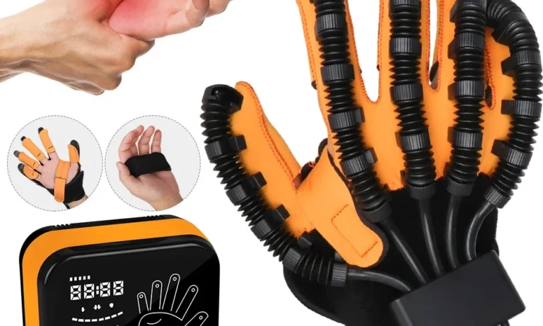 OESINS Hand Function Rehabilitation Robot Gloves for Hemiplegia Training Stroke Recovery Equipment Finger Trainer Glove Exercise