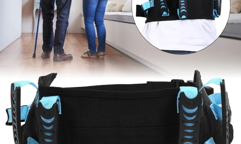 Tcare Gait Transfer Belt – 7-Handle Walking Aid for Stroke Recovery, Elderly Support & Safe Patient Mobility | Stroke Lyfe™ Therapy Gear