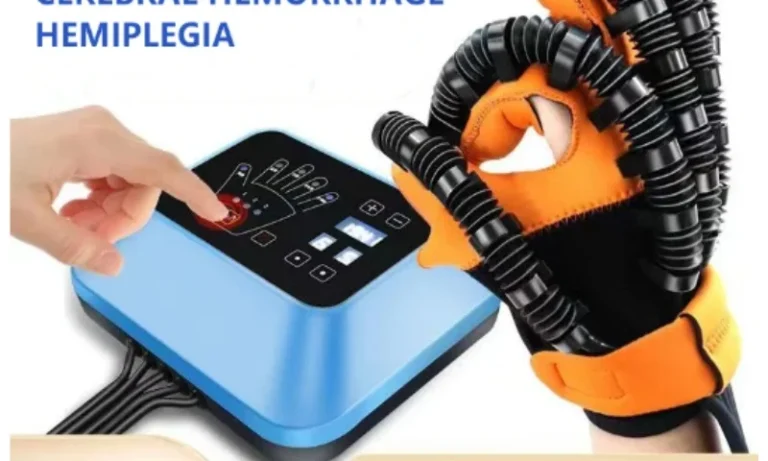 Left Hand and Right Hand Finger Rehabilitation Exerciser Robot Glove Stroke Hemiplegia Cerebral Infarction Training Equipment Tr