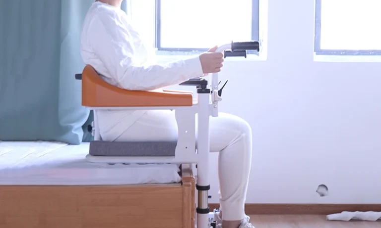 Free Shipping Patient Care Bath Chair Toilet Transfer Wheelchair