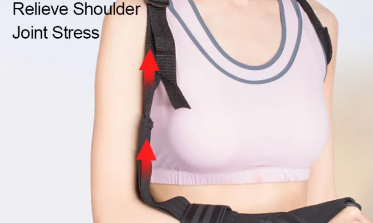 Adjustable Shoulder Brace & Arm Sling – Universal Support for Stroke Recovery, Hemiplegia, Subluxation & Dislocation Rehab | Stroke Lyfe™ Relief Series
