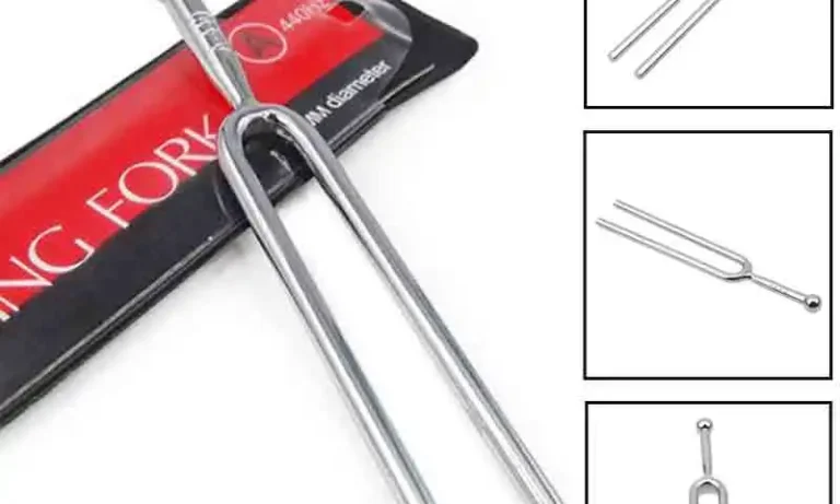 440Hz Stainless Steel Tuning Fork – A-Tone Violin Tuner & Sound Therapy Tool for Stroke Recovery, Healing & Musical Precision | Stroke Lyfe™ NeuroVibe Tech