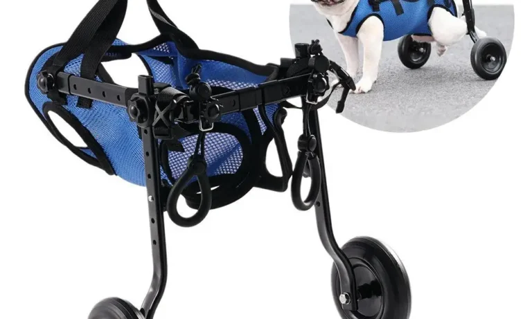 Pet Wheelchair Cart Adjustable Pet Mobility Aids Walking Assistance Cart Electric Scooter For Pets And Dogs Tools New 2024