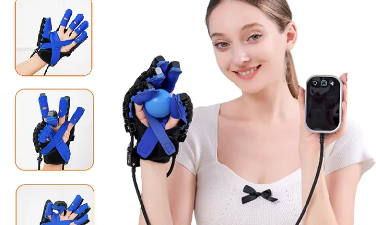 Rehabilitation Robot Glove Hand Device Finger Training Massage Gloves Stroke Hemiplegia Rehabilitation Hand Function Recovery