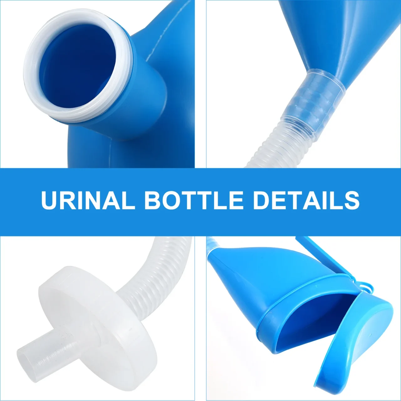 Car Urinal for Women to Pee Female Bottle with Lid Reusable Pee Jug Urination Device The Urine - Image 3