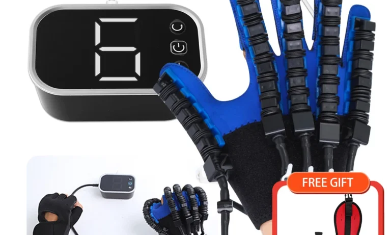 Hemiplegia Hand Recovery Equipment Rehabilitation Robot Gloves Stroke Finger Exerciser Cerebral Infarction Palsy Training Device