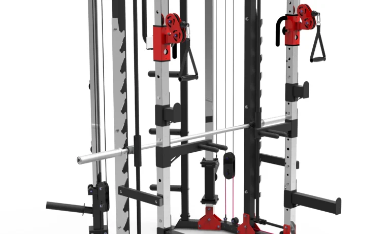 Multifunction Smith Machine Home Gym – Full-Body Fitness Trainer for Stroke Recovery, Bodybuilding & Strength Rehab | Stroke Lyfe™ Wellness Tech