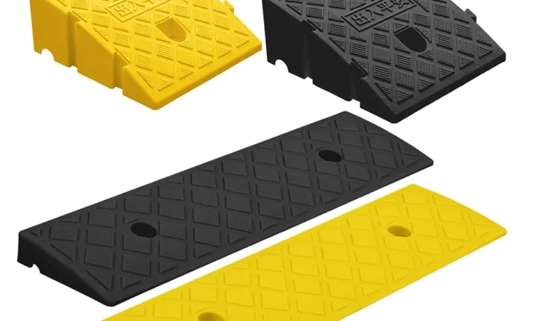 Car Wheel Driveway Ramps Portable Tires Curb Ramps Anti-Slip Threshold Ramp For Car Trailer Truck Bike Auto Accessories