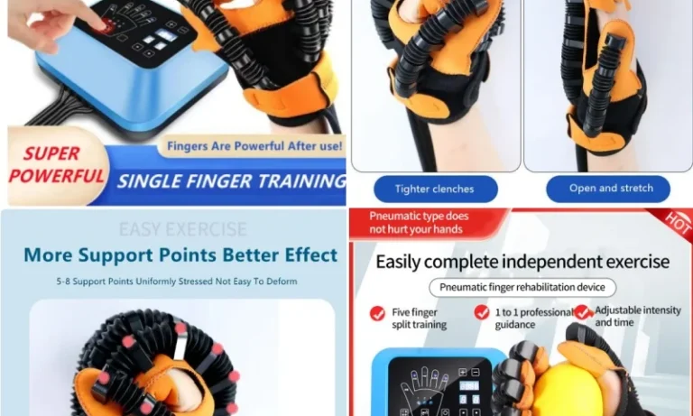 Bilateral Robotic Rehab Gloves – Left & Right Finger Exerciser for Stroke Recovery, Hemiplegia & Cerebral Infarction | Stroke Lyfe™ Neuro Series