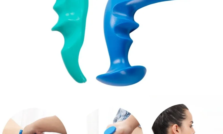 T-shaped Acupoint Massager Thumb Finger Press Trigger Point Handheld Physical Therapy Tools Body Deep Tissue Relax Relief Pain