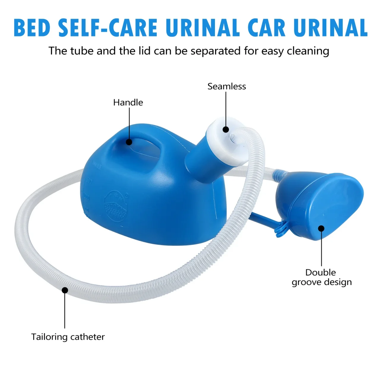 Car Urinal for Women to Pee Female Bottle with Lid Reusable Pee Jug Urination Device The Urine - Image 2
