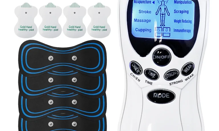 Muscle Stimulator EMS Body Massager Massage Relax Neck Back Shoulder Hand Pain Relief Tens Unit Digital Therapy Device