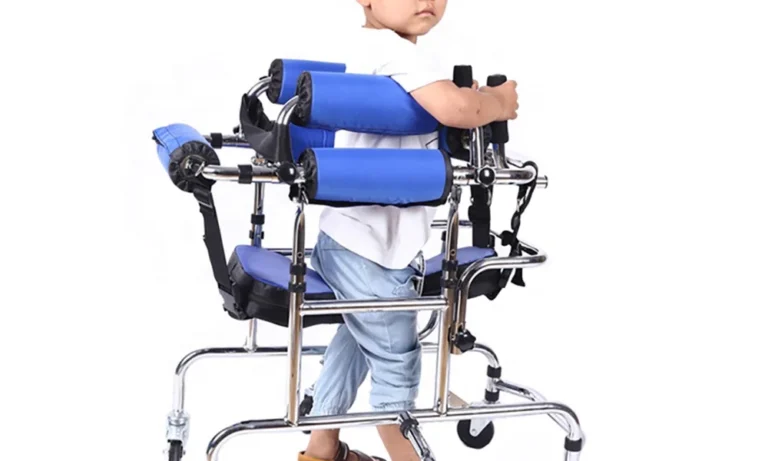 Hot Sale Children Walker with Universal Wheels Kids Walking Aid for Leg Training Hemiplegia Rehabilitation Supplies