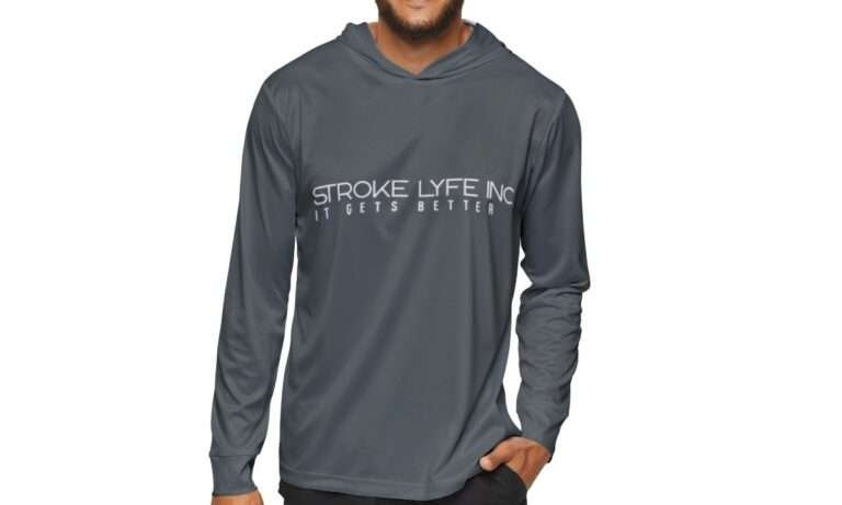 Stroke Lyfe Inc. Men's Sports Warmup Hoodie