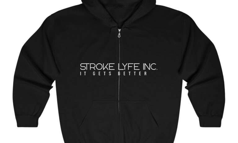 Stroke Lyfe Inc. Unisex Heavy Blend™ Full Zip Hooded Sweatshirt