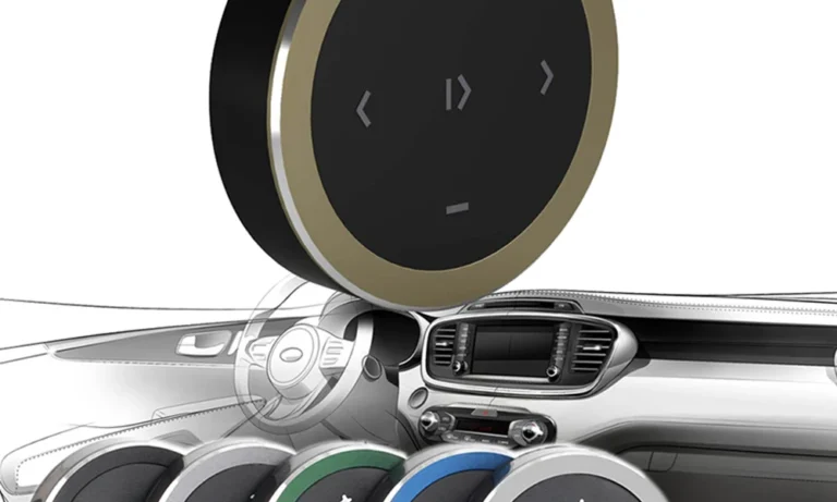 Kebidu Bluetooth Media Button – Wireless Steering Wheel Remote for Stroke Recovery, Driving Safety & Mobile Audio Control | Stroke Lyfe™ Mobility Series