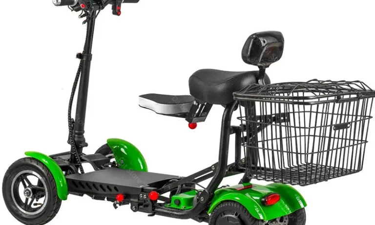 500W Folding Electric Mobility Scooter – 4-Wheel 36V Ride with Rear Basket for Stroke Recovery & Active Independence | Stroke Lyfe™ Kinetic Series