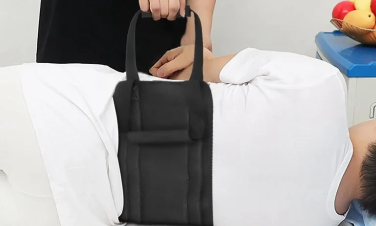 Patient Lifting Sling with Handle Mobility Aids Equipment Patient Turning Device Transfer Assist Belt Lift Belt for Elderly