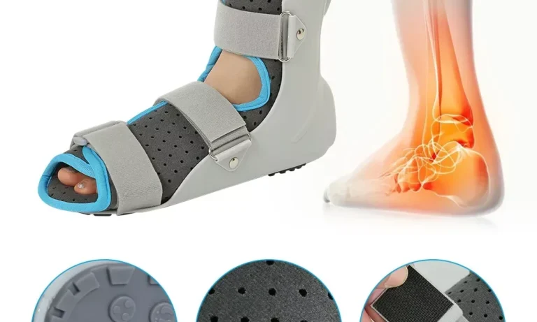 Adjustable Foot Drop Orthosis – Breathable Ankle Stabilizer for Stroke Recovery, Hemiplegia & Rehab Support | Stroke Lyfe™ Kinetic Series