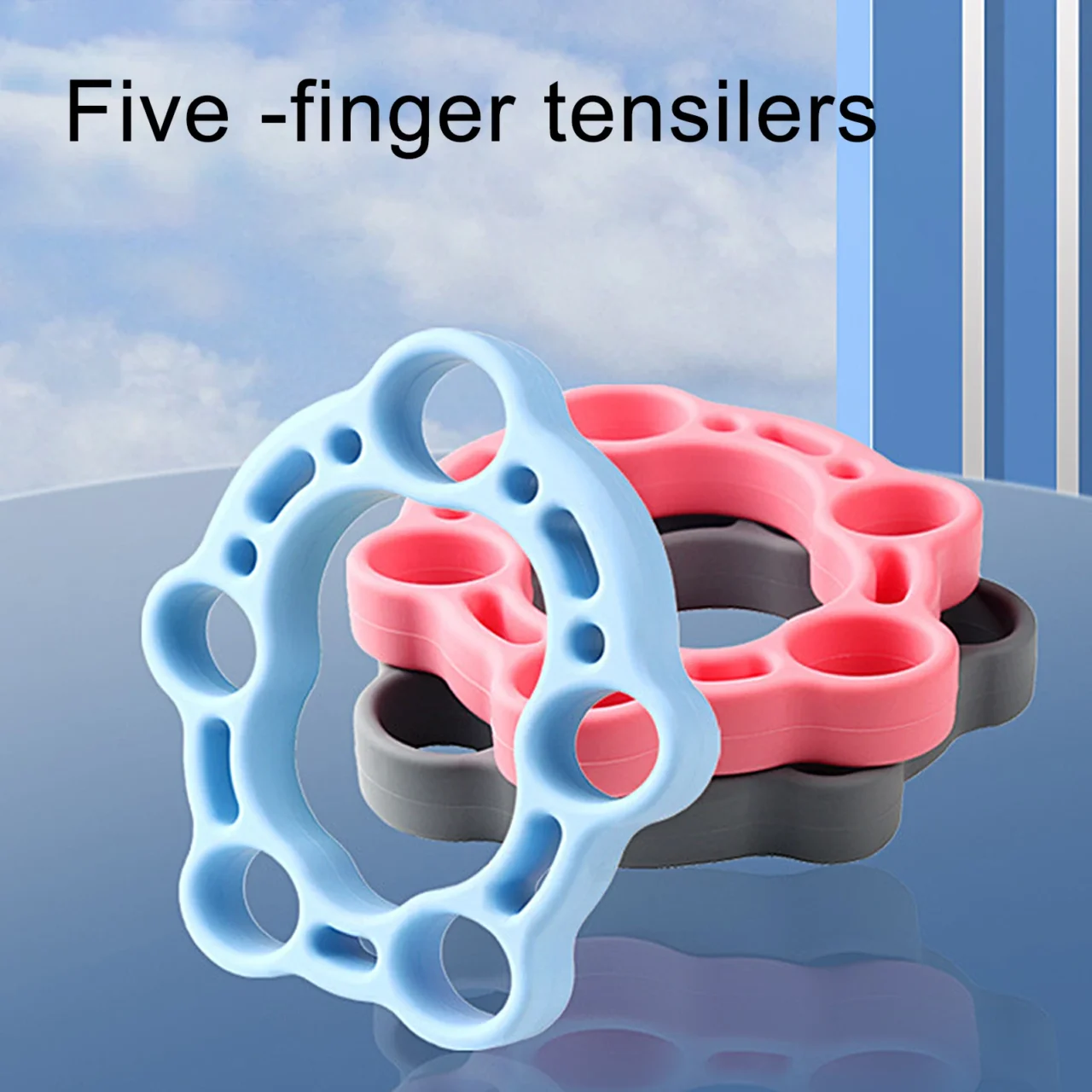 Hand Grip Finger Power Forearm Exerciser Muscle Expander Gripster Workout Strengthener Fitness Handgrip Trainer Hand Gripster - Image 6