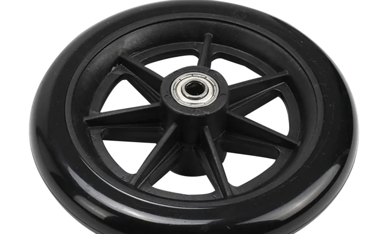 6/8 Inch Heavy-Duty Wheelchair Front Castor Wheels – Flexible Solid Tire Replacement for Stroke Recovery & Everyday Mobility | Stroke Lyfe™ All Ages Series