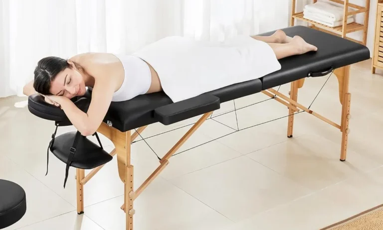 Yaheetech 84" 2-Fold Portable Therapy Table – Adjustable Massage & Lash Bed with Carry Bag for Stroke Recovery & Mobile Rehab | Stroke Lyfe™ Kinetic Series