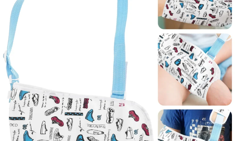 Children’s Medical Arm Sling – Premium Breathable Support for Forearm & Shoulder Recovery | Stroke Lyfe™ Kinetic Kids Series